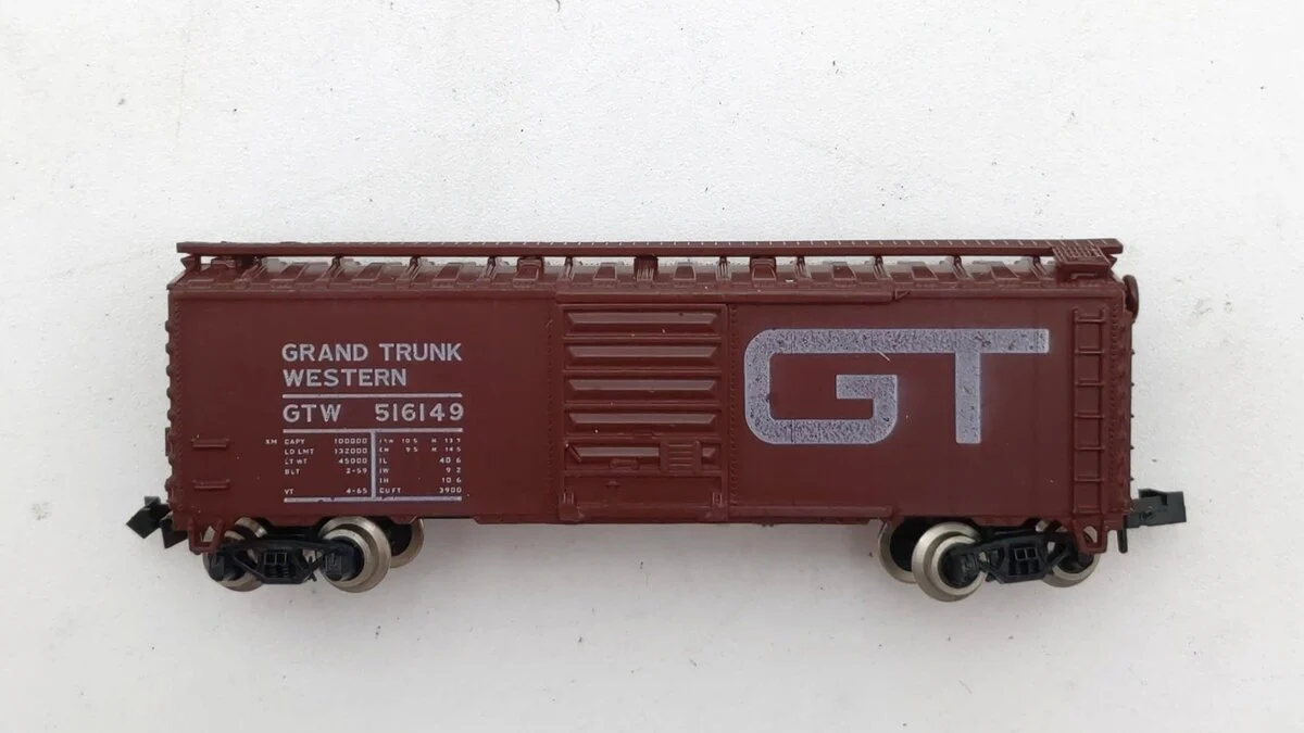 Atlas 3224 N Scale Grand Trunk Western 40' Boxcar #9138 LN/Box - Image 2