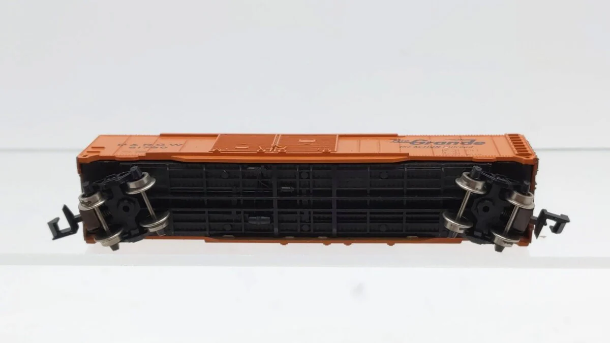 Atlas 3614 N Scale Denver & Rio Grande Western Double Door Boxcar #61750 LN - Image 4