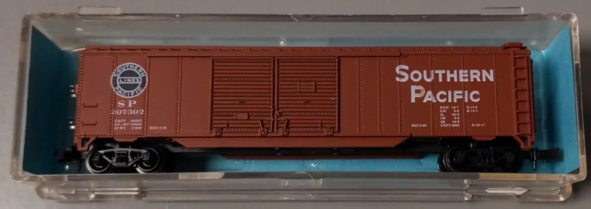 Atlas 3620 N Southern Pacific 50' Double Door Boxcar #207302 LN/Box