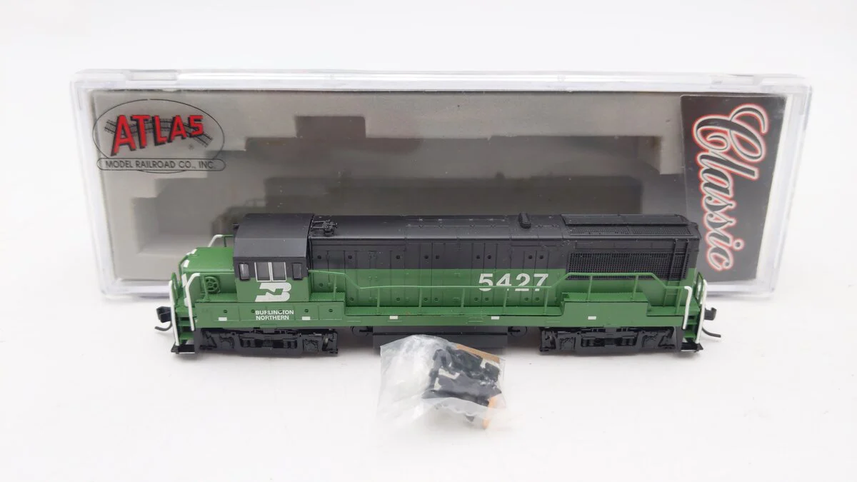 Atlas 44785 N Scale BN U25B Phase IIB Diesel Locomotive #5427 w/ DCC LN/Box