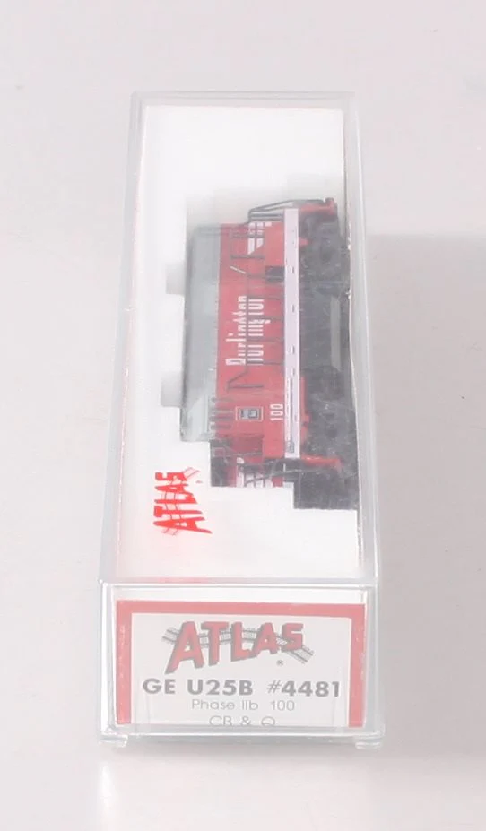 Atlas 4481 N Burlington Route GE U25B Diesel Locomotive #100 LN/Box - Image 12
