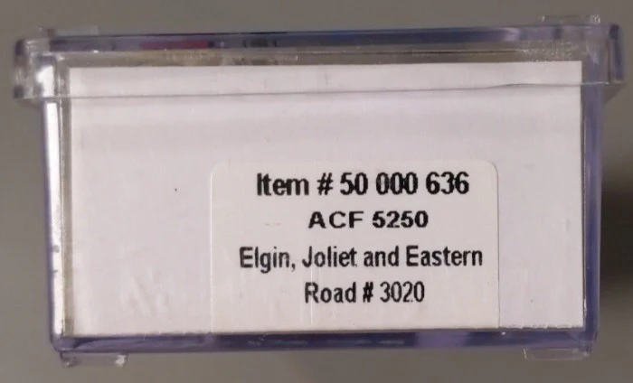 Atlas 50000636 TM ACF 5250 Hopper Elgin, Joliet, Eastern #3020 LN/Box - Image 2