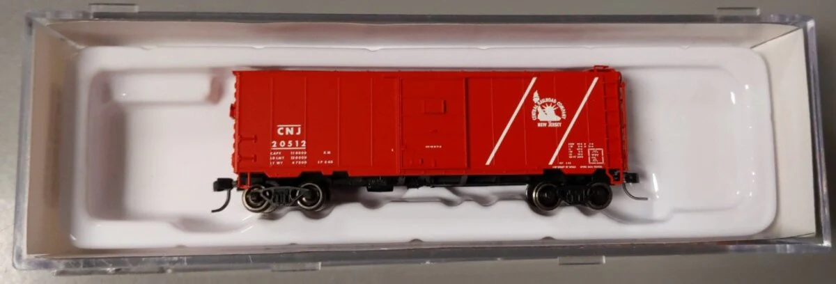 Atlas 50003971 N Jersey Central (CNJ) 40' PS-1 Boxcar #20512 LN/Box