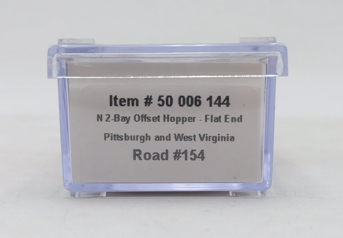 Atlas 50006144 N Pittsburgh & West Virginia 2-Bay Offset Side Hopper #157 LN/Box - Image 5