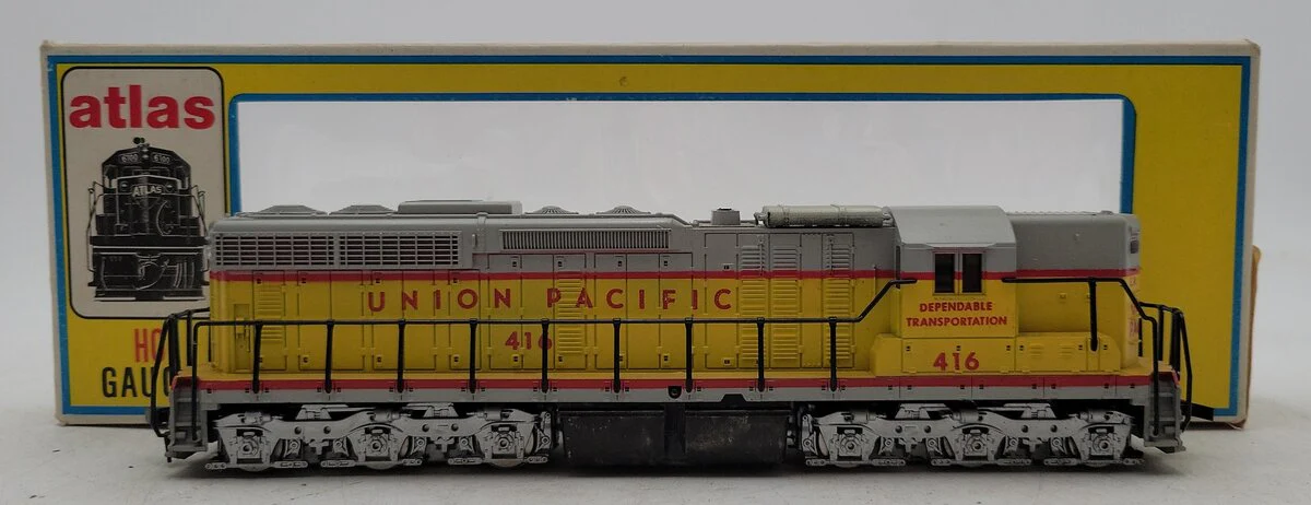 Atlas 7002 HO Scale Union Pacific SD24 Diesel Locomotive #416 EX/Box