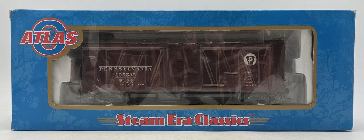 Atlas 7483-5 O New York Central Steel Re-Built USRA Boxcar #83401 (2-Rail) MT/Box