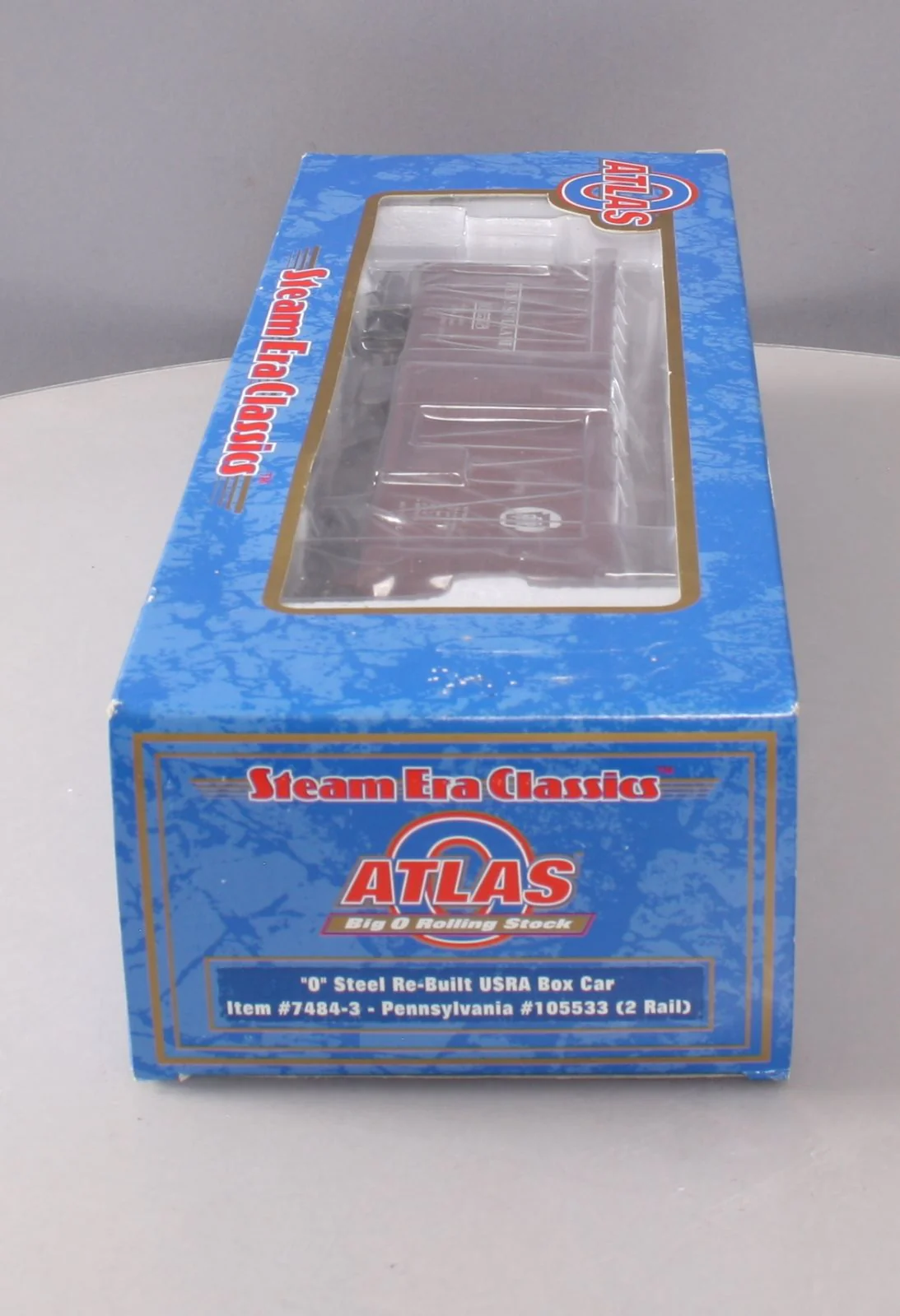 Atlas 7484-3 O Scale Pennsylvania Steel Re-Built USRA Box Car #105533 (2 Rail) LN/Box - Image 12