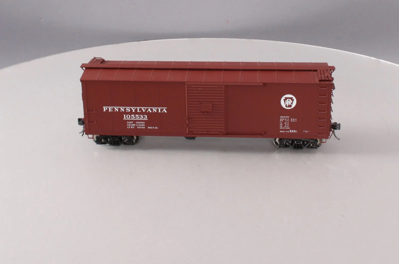 Atlas 7484-3 O Scale Pennsylvania Steel Re-Built USRA Box Car #105533 (2 Rail) LN/Box - Image 2
