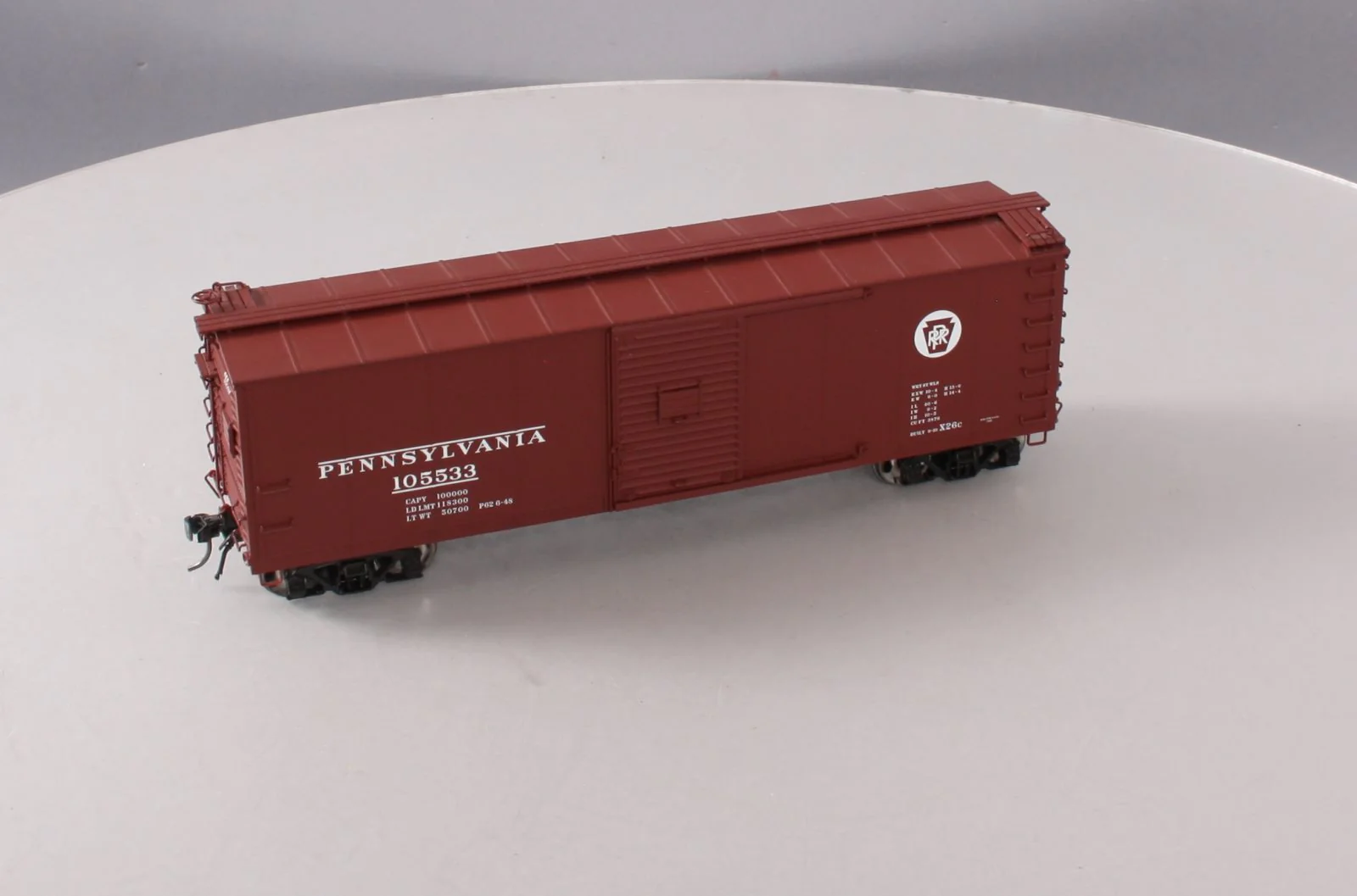 Atlas 7484-3 O Scale Pennsylvania Steel Re-Built USRA Box Car #105533 (2 Rail) LN/Box - Image 6