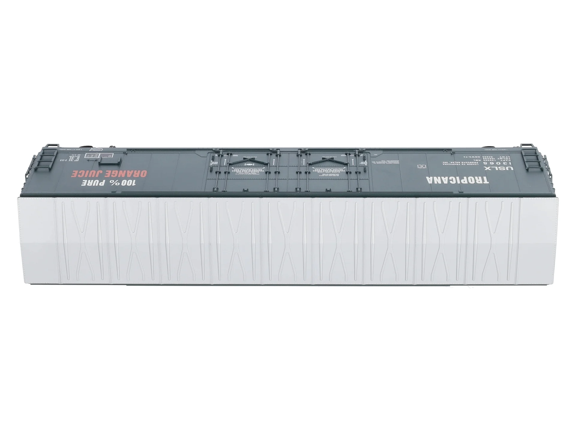 Atlas 7505-2 O Scale Tropicana 50' Double-Plug Door Boxcar #13065 (2-Rail) MT/Box - Image 10