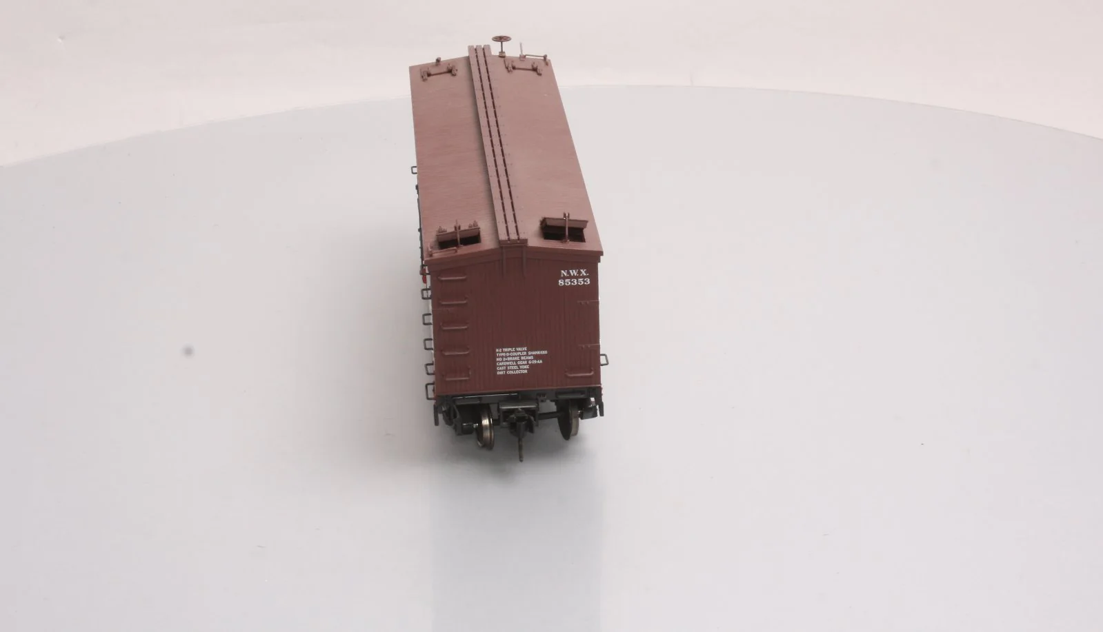 Atlas 7704-2 O Borden's Fine Cheese 40' Woodside Reefer Car #85353 (2-Rail) NIB - Image 4