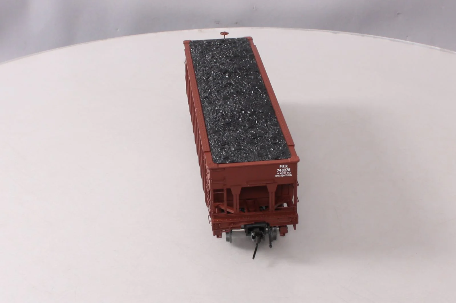 Atlas 7777-4 O Scale PRR [Shadow Keystone] H21a Hopper Car #743278 (2-Rail) MT/Box - Image 8