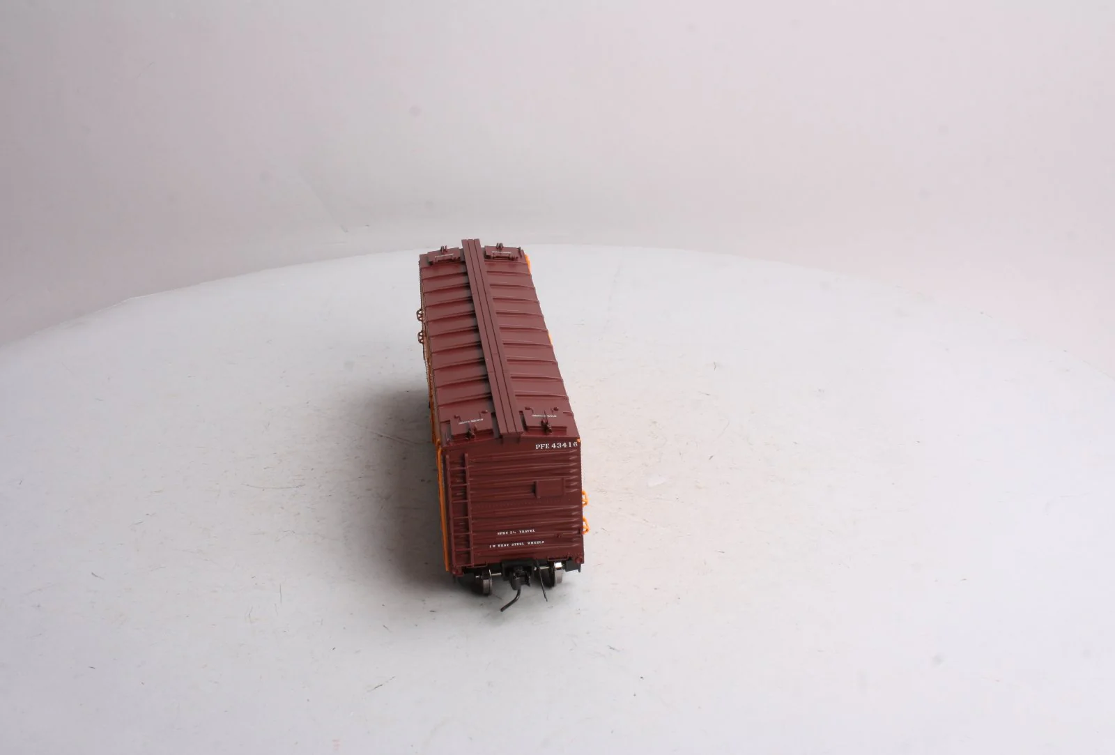 Atlas 9524-7 O Pacific Fruit Express 40' Steel Reefer Car #43416 (2-Rail) MT/Box - Image 7