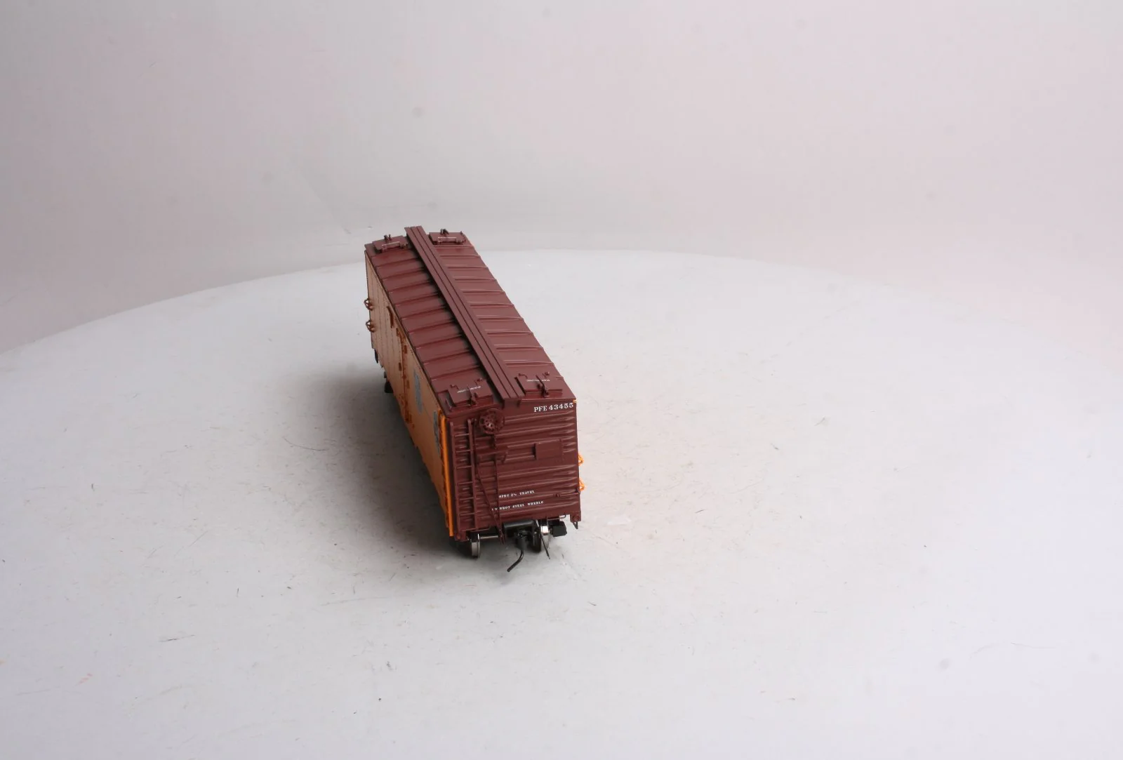 Atlas 9524-8 O Pacific Fruit Exprees 40' Steel Reefer Car #43455 (2-Rail) MT/Box - Image 7
