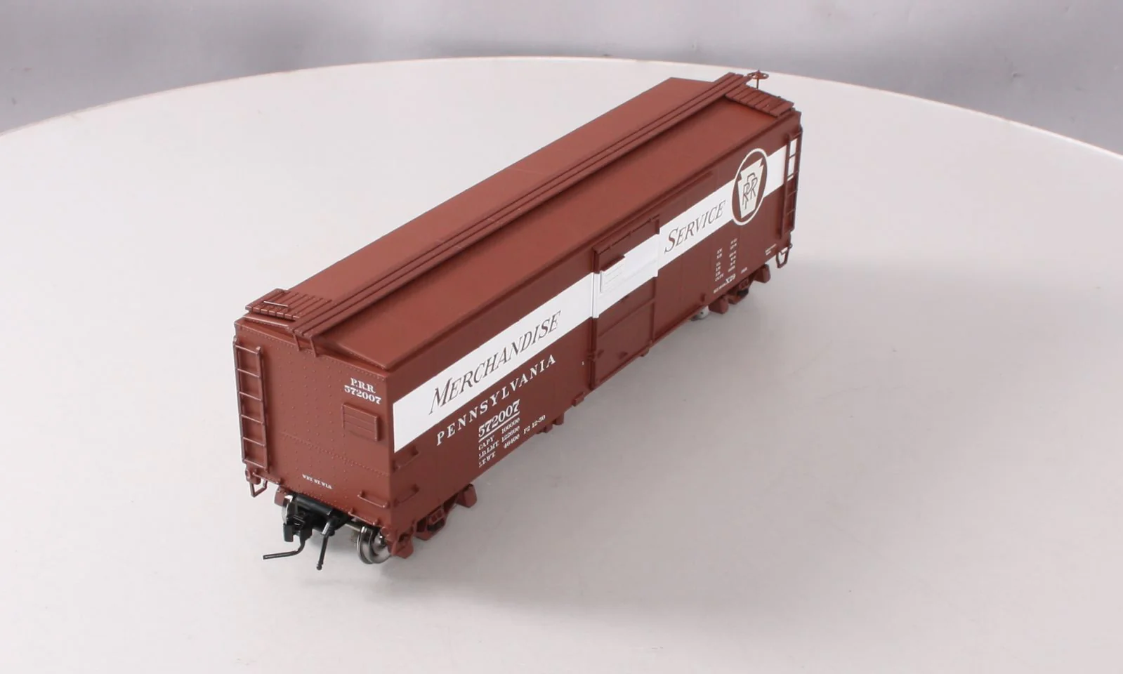 Atlas 9768-4 O Scale 2-Rail PRR Merchandise 1923 ARA (X-29) Steel Box Car LN/Box - Image 9