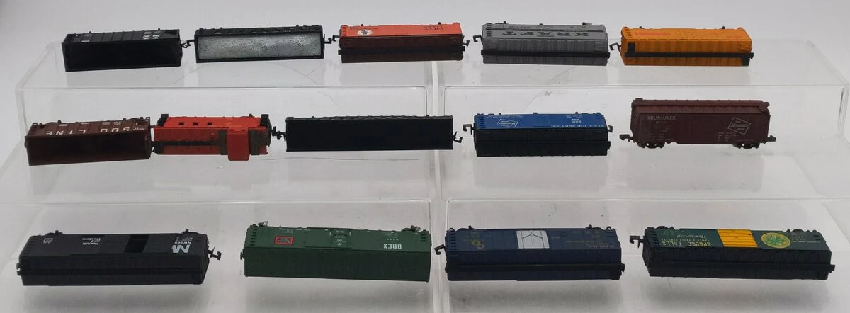 Atlas Bachmann Con-Cor & Rapido Assorted freight cars [14] VG - Image 3