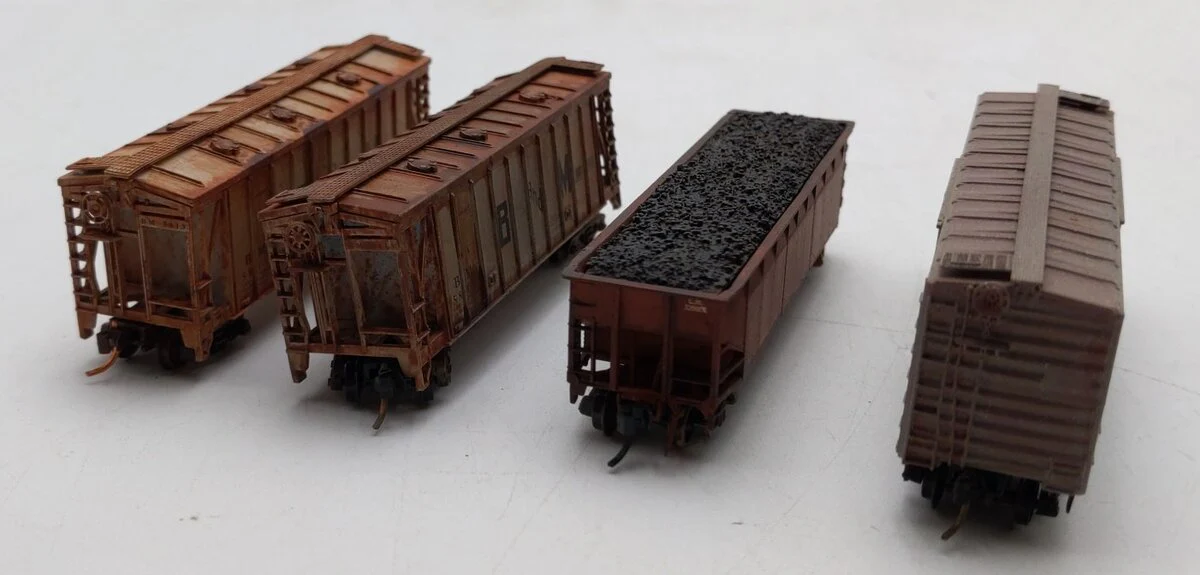 Atlas/Micro-Trains & Other N Custom Freight Cars #5813,5813,23482,109801 [4] EX/Box - Image 6