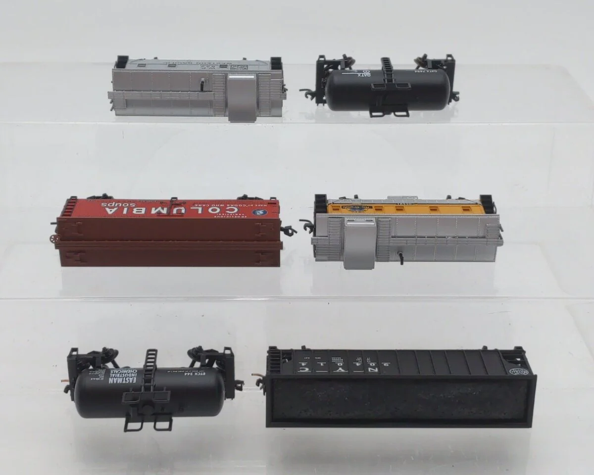 Atlas N Scale Assorted Freight Cars: 7494, 822, 7503, 01421, 904014, 244 [6] EX - Image 3