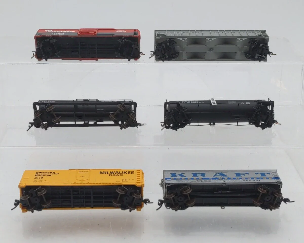Atlas N Scale Assorted Freight Cars: 85007, 174942, 71963, 5391, 11151, 9089 [6] EX - Image 4