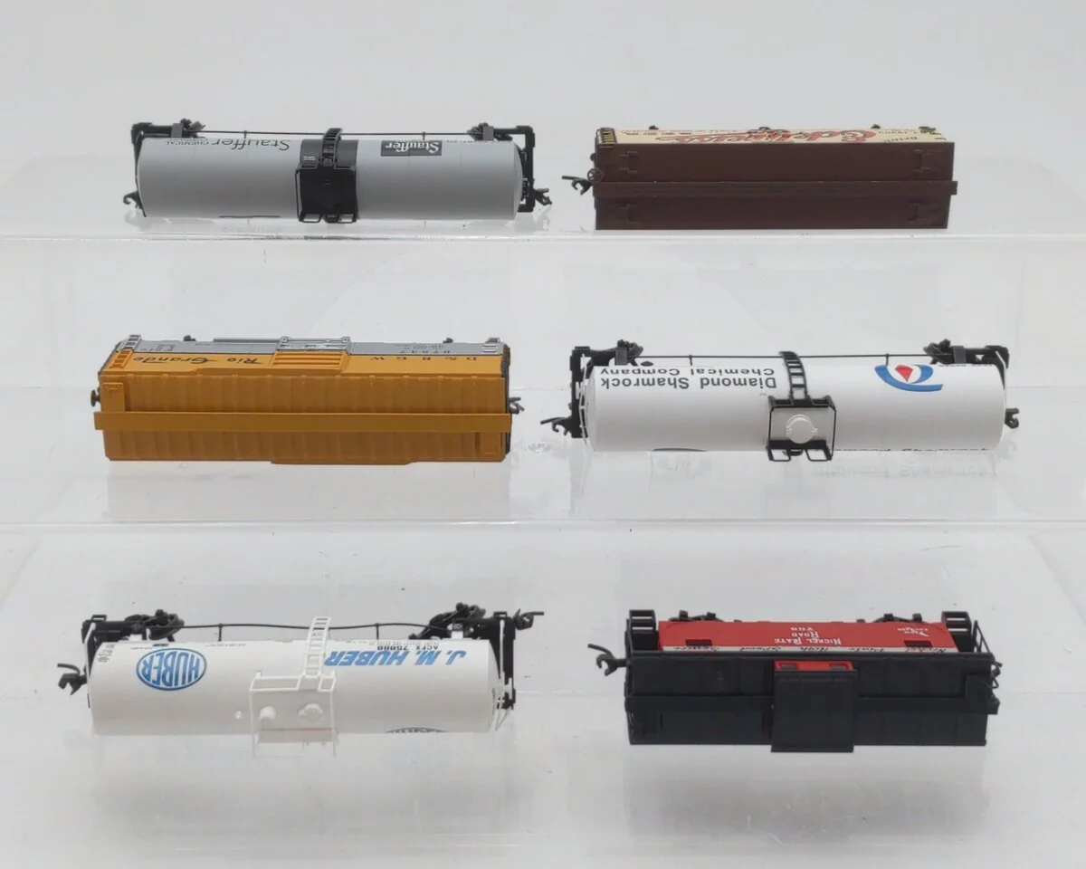 Atlas N Scale Assorted Freight Cars: 85558, 75888, 768, 85287, 18303, 67537 [6] EX - Image 3