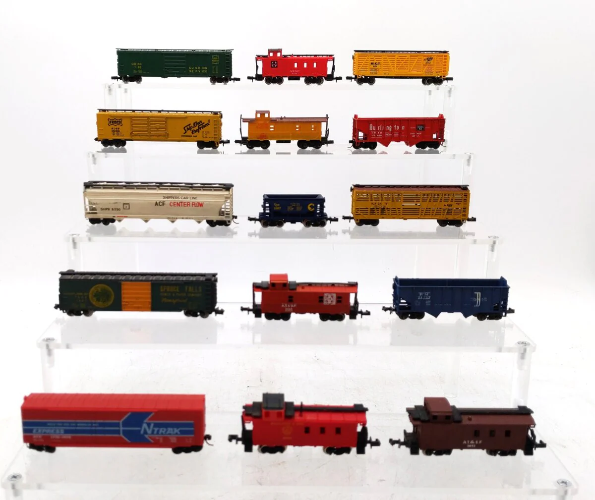 Atlas & Other N Scale Assorted Freight Cars [15] VG - Image 2