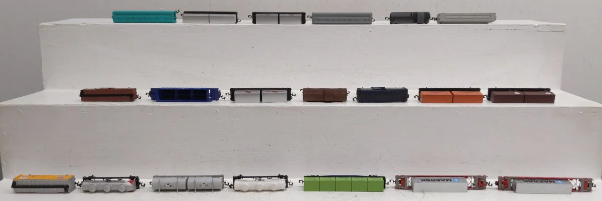 Atlas & Other N Scale Assorted Freight Cars [20] EX - Image 2