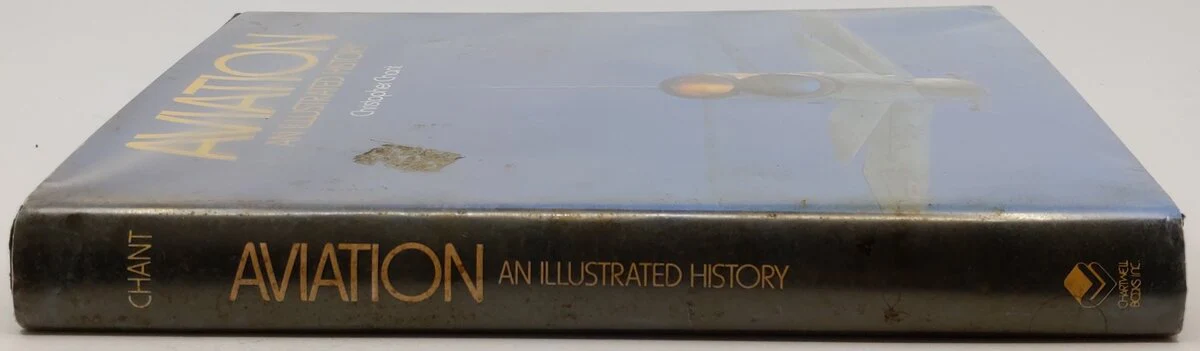 Aviation An Illustrated History Hardcover Book By Christopher Chant VG - Image 3