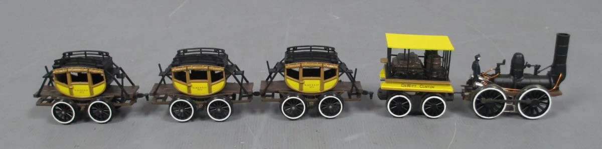 Bachmann 00641 HO Scale DeWitt Clinton Historic Steam Train Set LN/Box - Image 4