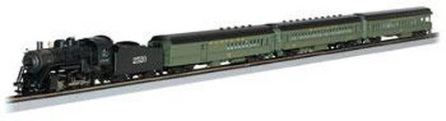 Bachmann 01308 HO Santa Fe 2-8-0 The Explorer Steam Passenger Set NIB - Image 2