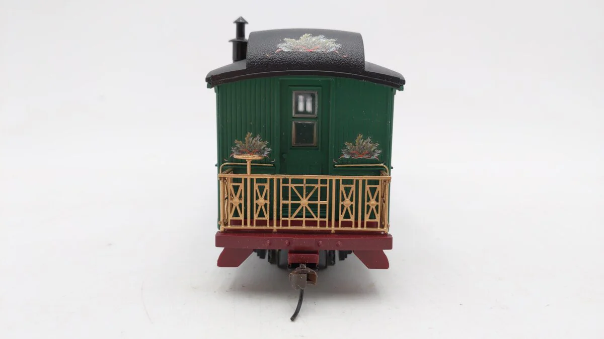 Bachmann 14-07959-008 On30 Hawthrone Village "Bring Home The Tree" Combo Car LN - Image 2