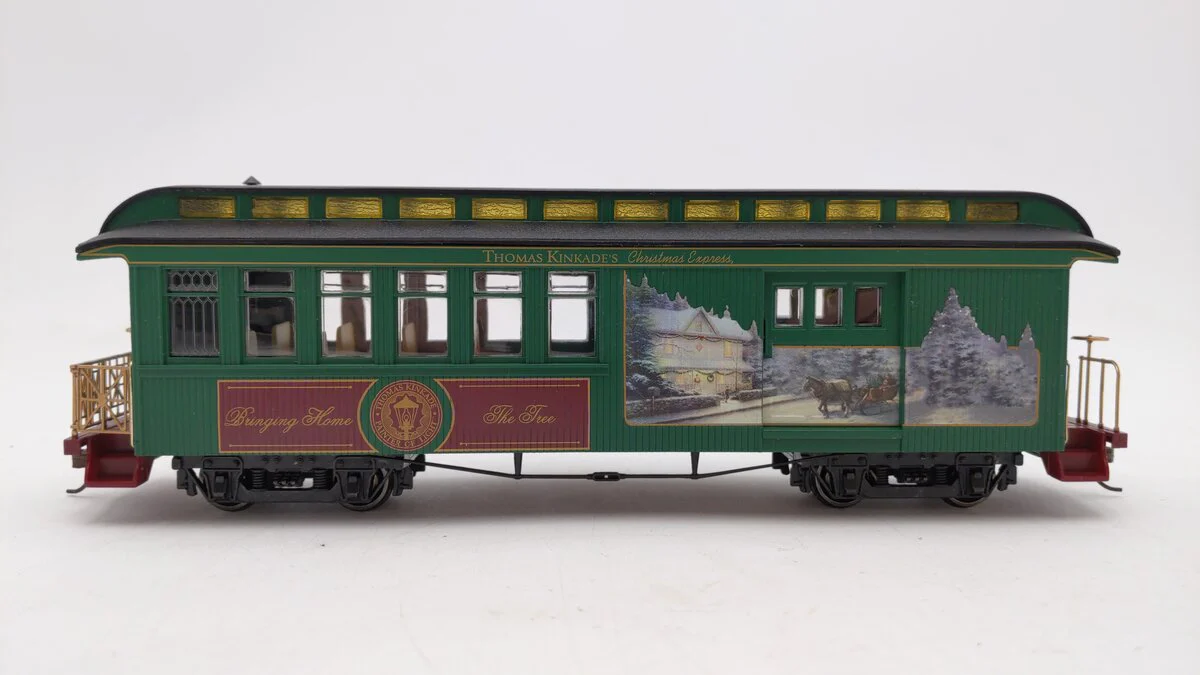 Bachmann 14-07959-008 On30 Hawthrone Village "Bring Home The Tree" Combo Car LN - Image 3