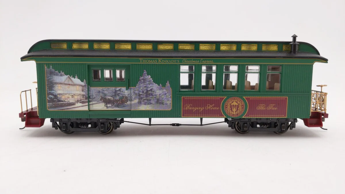 Bachmann 14-07959-008 On30 Hawthrone Village "Bring Home The Tree" Combo Car LN - Image 5