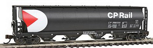 Bachmann 19177 N CP Rail 4 Bay Cylindrical Grain Hopper LN/Box