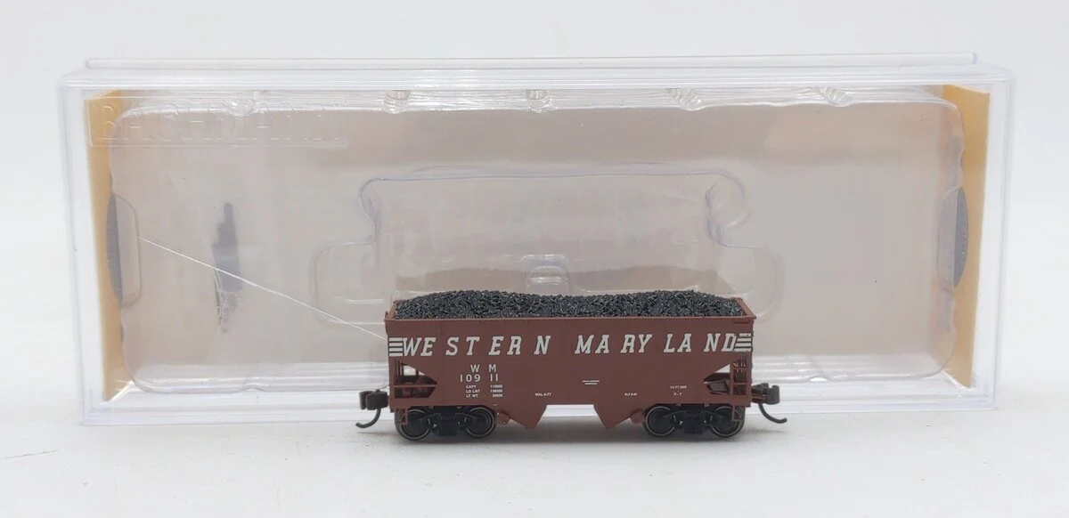 Bachmann 19564 N Western Maryland USRA 55-Ton 2-Bay Hopper #10911 LN/Box