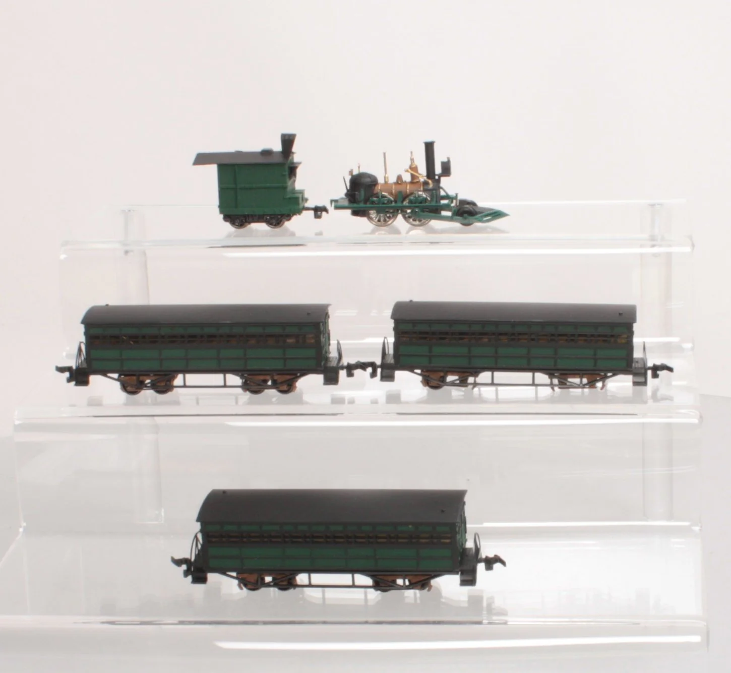 Bachmann 40-140 HO Gauge John Bull Steam Train Set LN/Box - Image 3