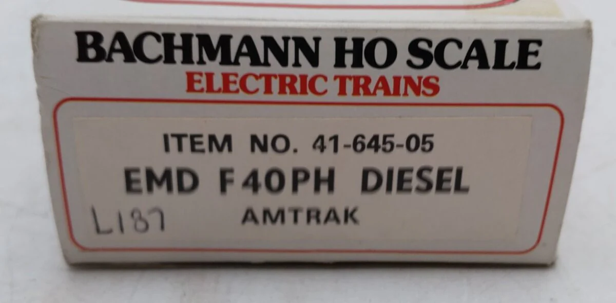 Bachmann 41-645-05 HO Scale Amtrak EMD F40PH Diesel Locomotive #350 LN/Box - Image 5