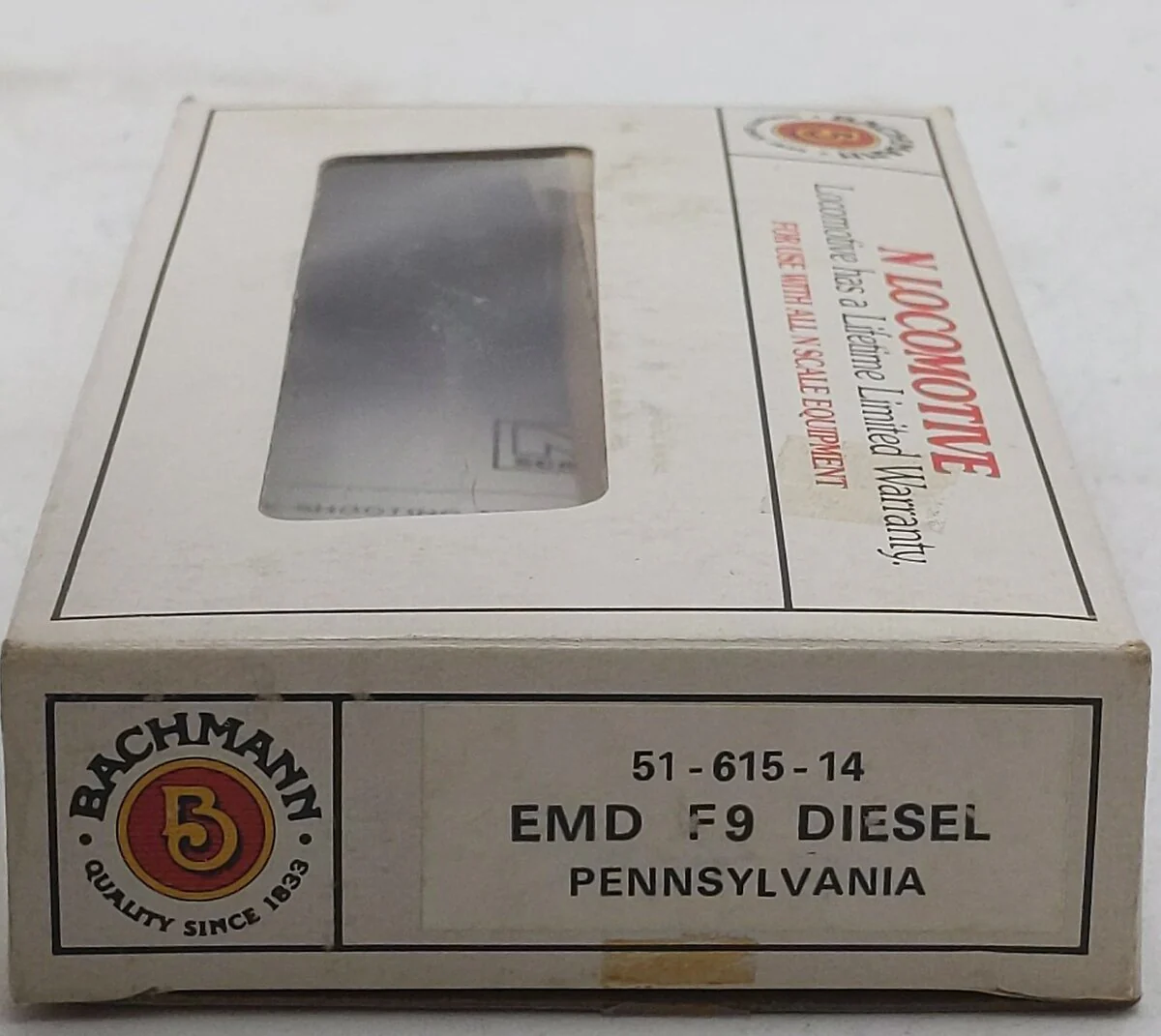 Bachmann 51-615-14 N PRR EMD F9 Diesel Locomotive #9710- Custom EX/Box - Image 6