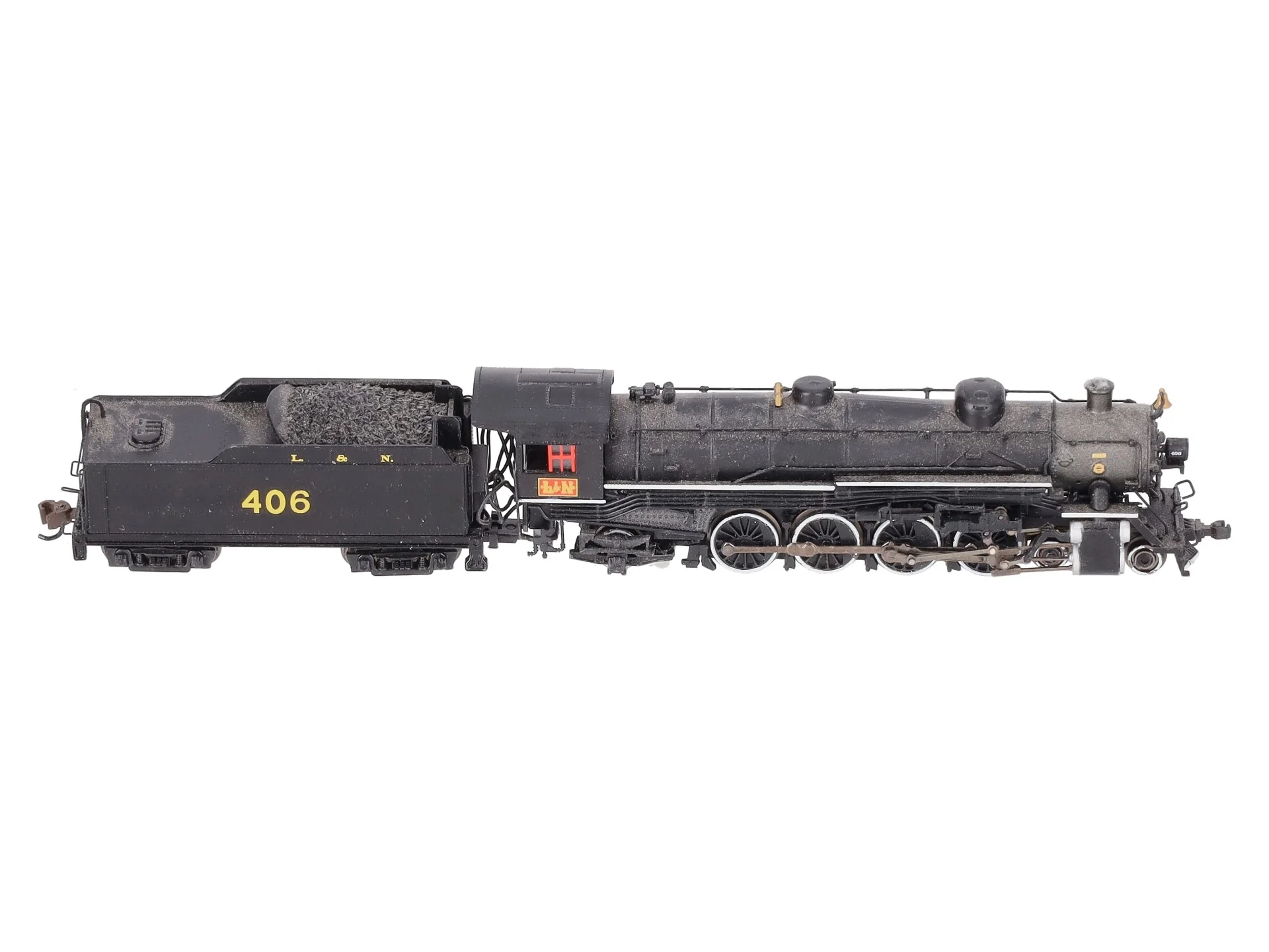 Bachmann 53452 N LN 4-8-2 Light Mountain Steam Loco with DCC Sound Value #406 EX/Box - Image 10