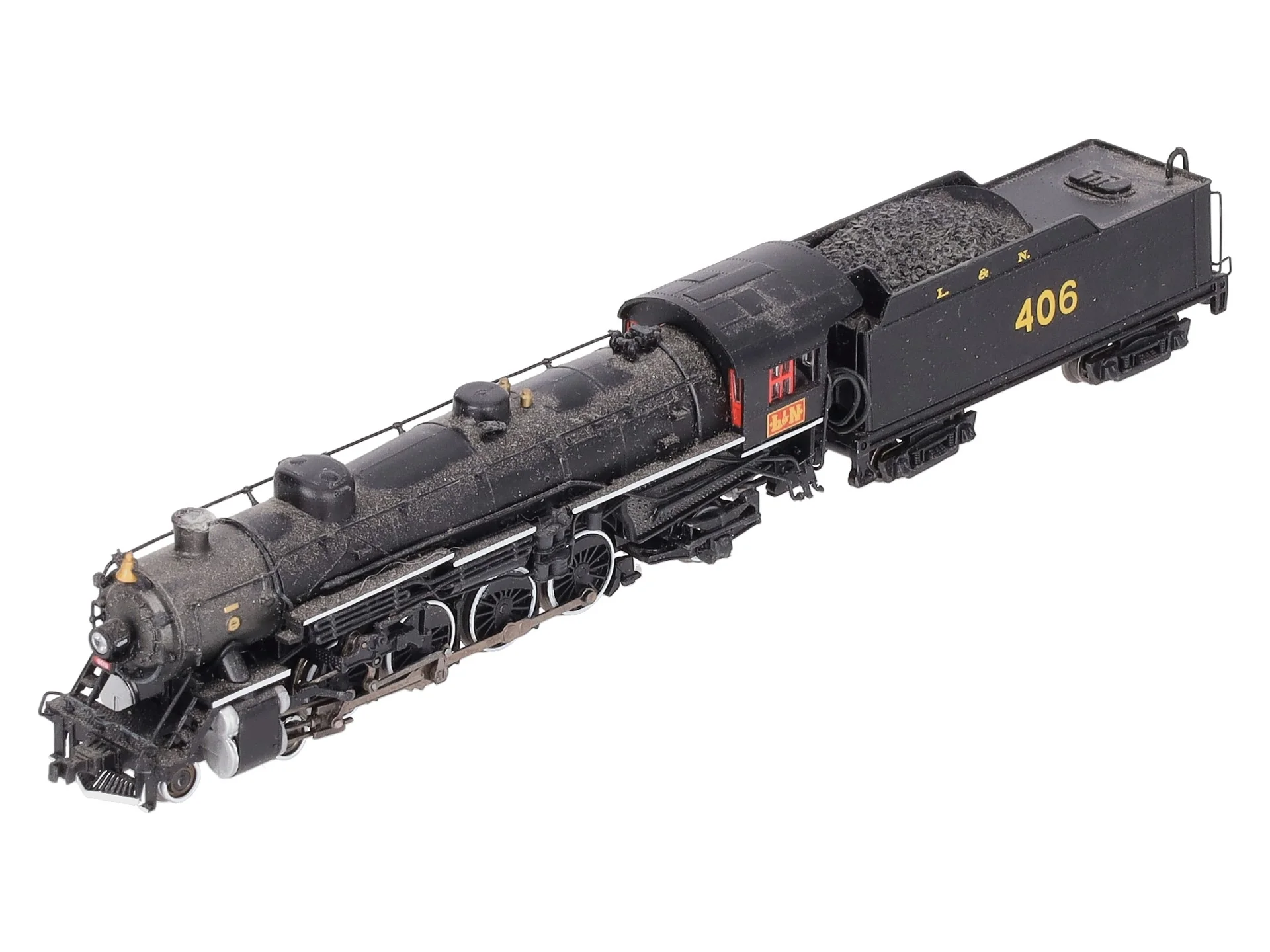Bachmann 53452 N LN 4-8-2 Light Mountain Steam Loco with DCC Sound Value #406 EX/Box - Image 3