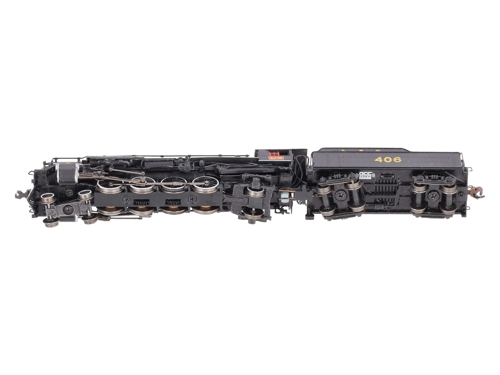 Bachmann 53452 N LN 4-8-2 Light Mountain Steam Loco with DCC Sound Value #406 EX/Box - Image 5