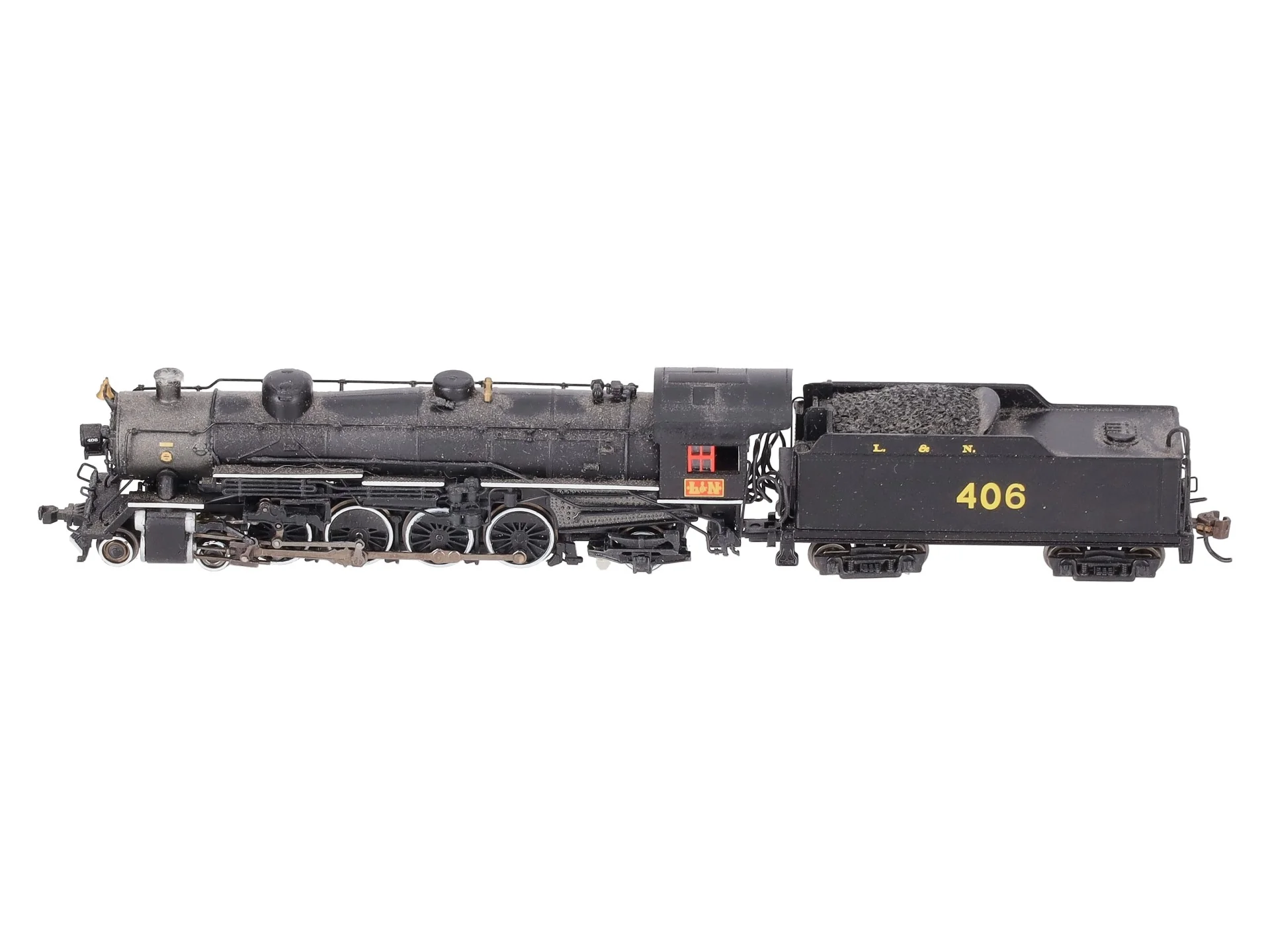 Bachmann 53452 N LN 4-8-2 Light Mountain Steam Loco with DCC Sound Value #406 EX/Box - Image 6