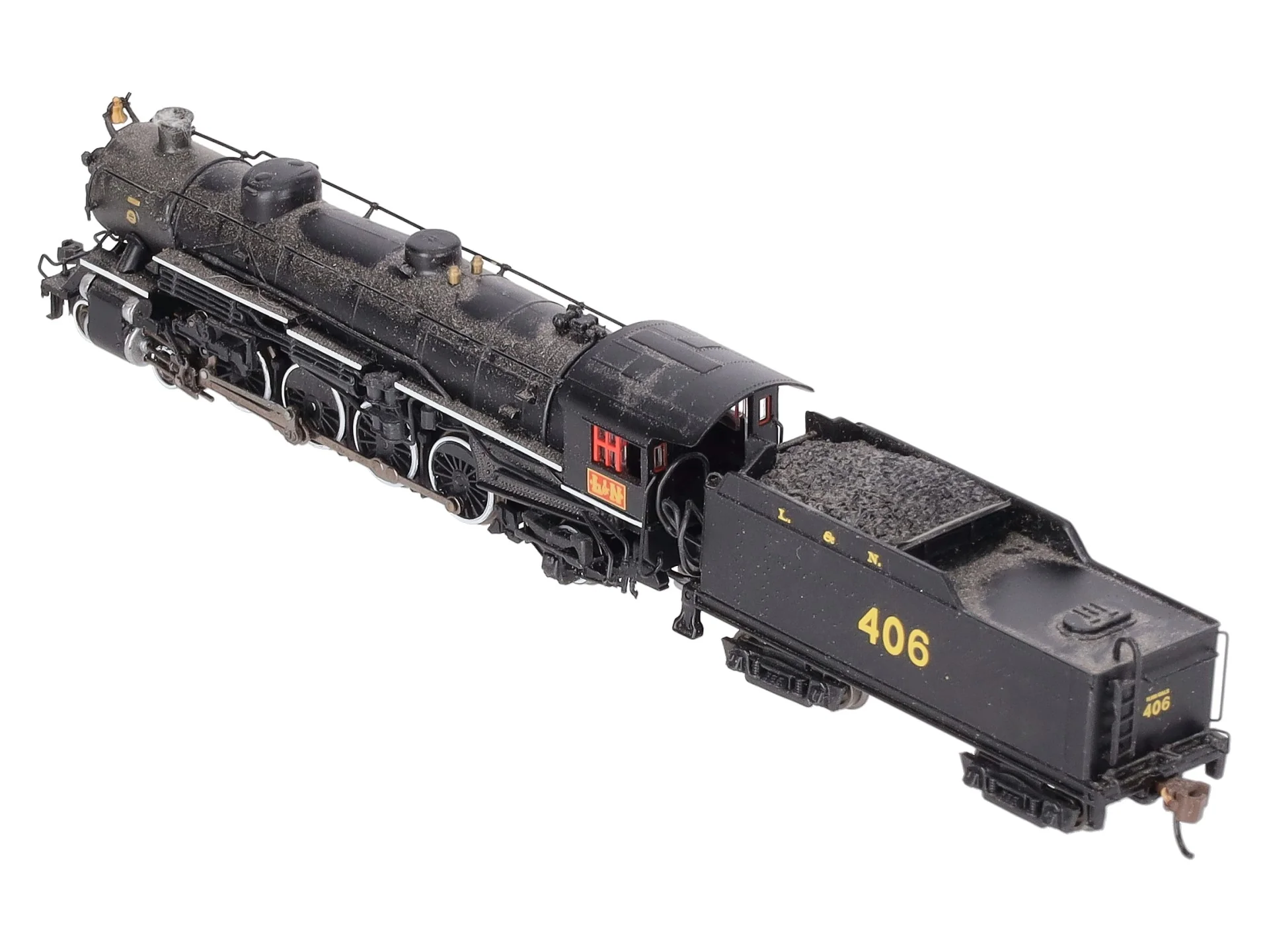 Bachmann 53452 N LN 4-8-2 Light Mountain Steam Loco with DCC Sound Value #406 EX/Box - Image 7