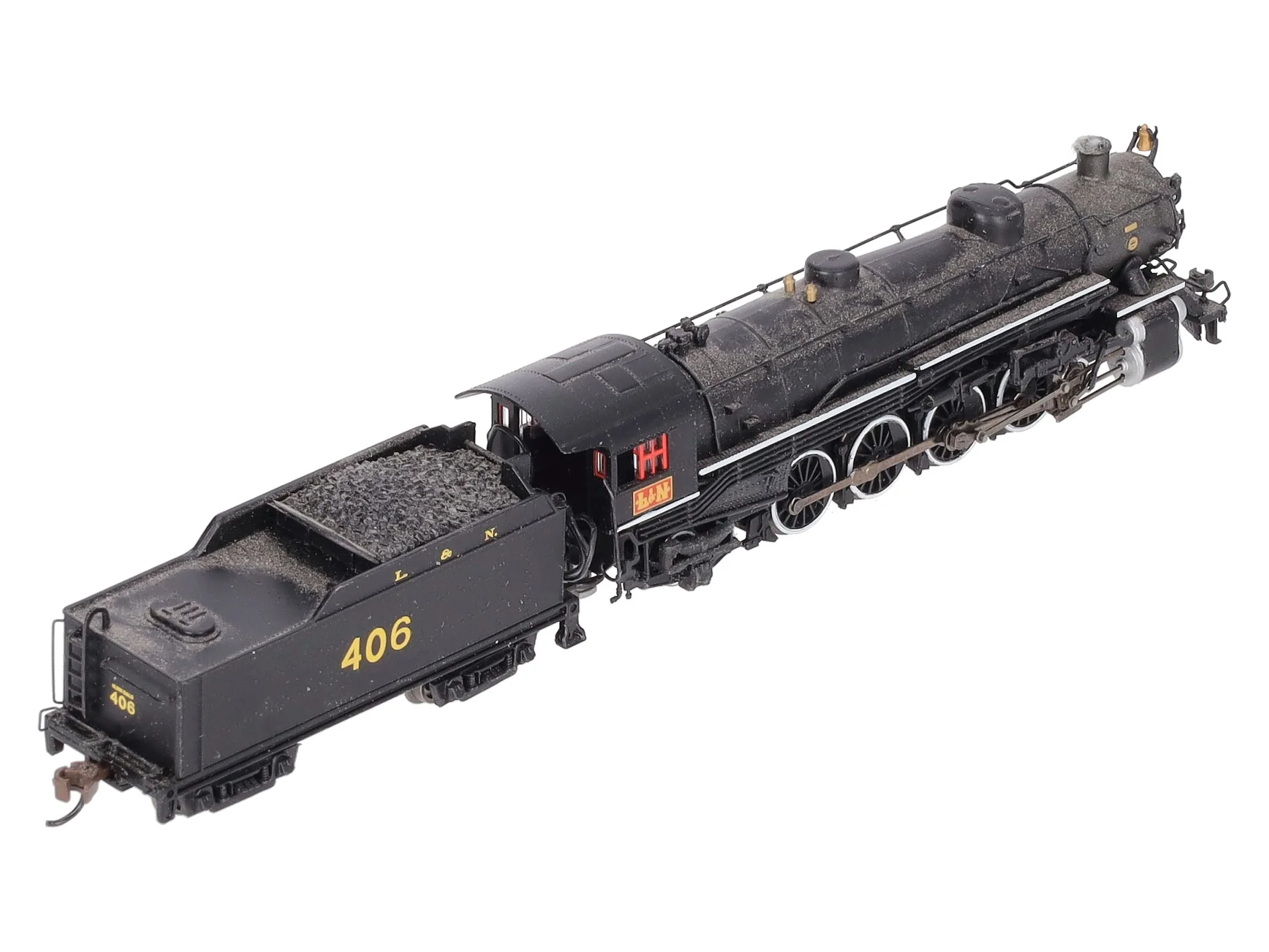 Bachmann 53452 N LN 4-8-2 Light Mountain Steam Loco with DCC Sound Value #406 EX/Box - Image 9