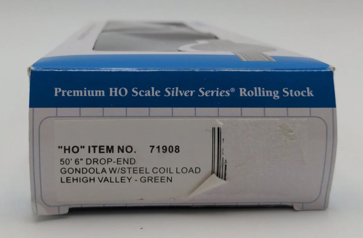 Bachmann 71908 HO Lehigh Valley 50'6" Drop End Gondola #37048 LN/Box - Image 8
