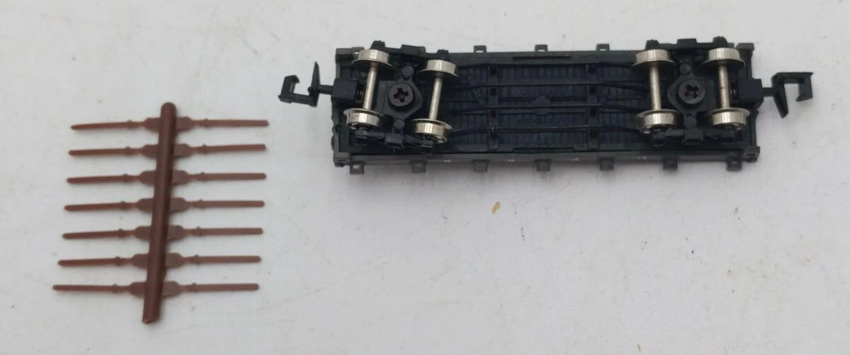 Bachmann 75151 N Union Pacific 34' Old Time Flatcar w/Metal Wheels LN/Box - Image 2