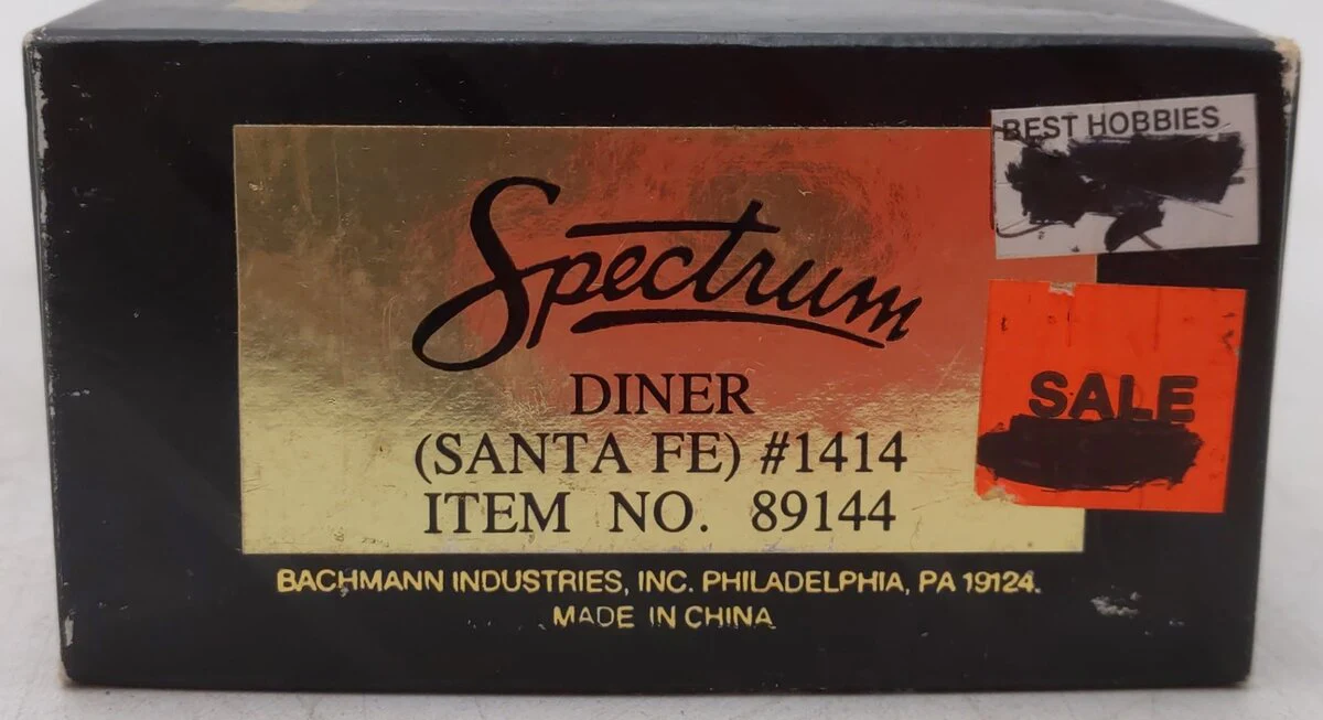 Bachmann 89144 HO Santa Fe Diner #1414/Box - Image 7