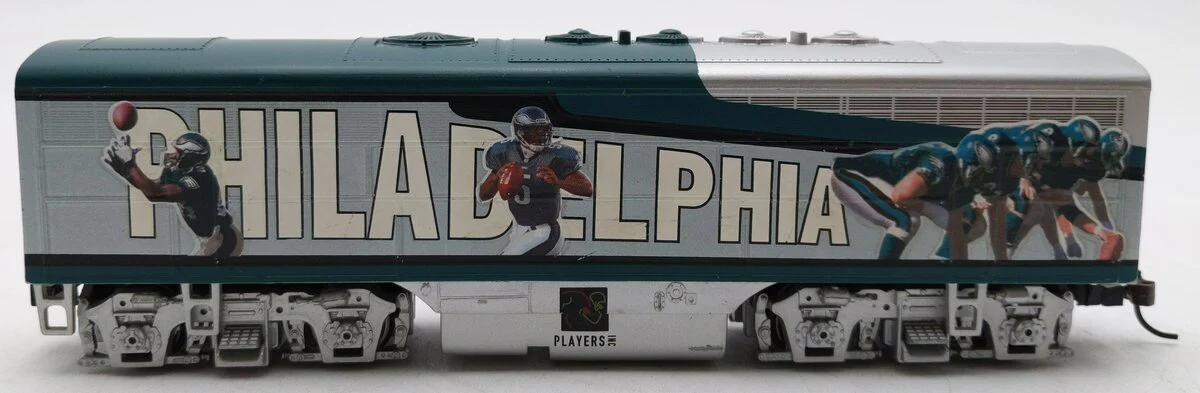 Bachmann Hawthorne Village HO Philadelphia Eagles Locomotive EX