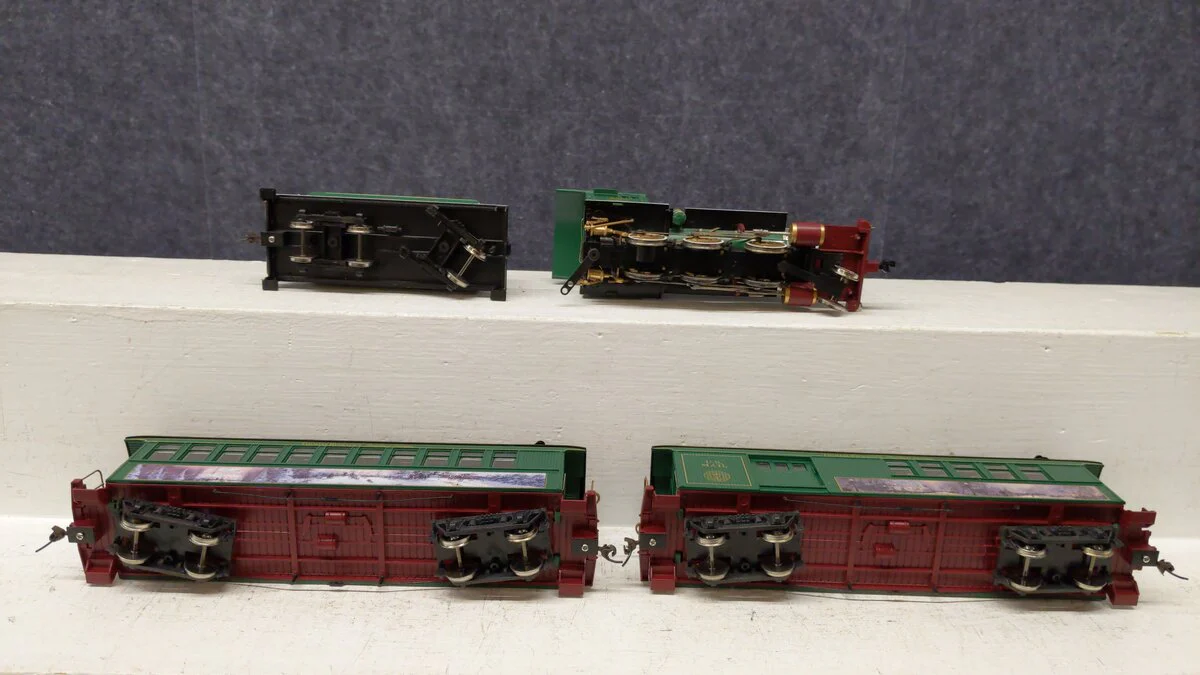 Bachmann HO Scale Thomas Kinkade's Christmas Express Steam Loco Set #2 VG - Image 3