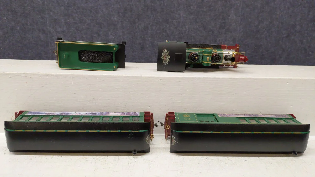 Bachmann HO Scale Thomas Kinkade's Christmas Express Steam Loco Set #2 VG - Image 4