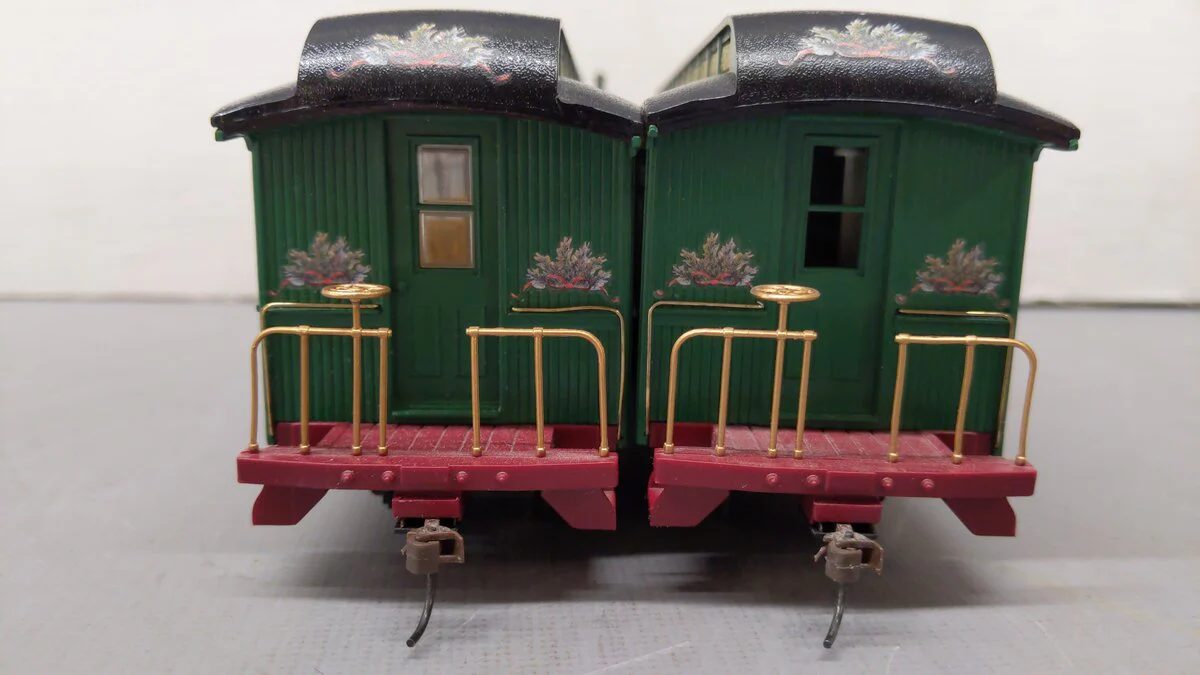 Bachmann HO Scale Thomas Kinkade's Christmas Express Steam Loco Set #2 VG - Image 6